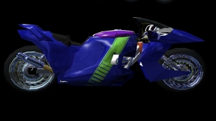 3D motorcycle